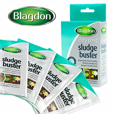 £11.49 • Buy Blagdon Interpet Sludge Buster Remover Pond Water Treatment Bacteria Clear Fish