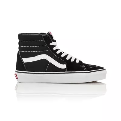 Vans SK8-HI - Black/White Mens Womens Shoes - Black/Black/White • $124.95