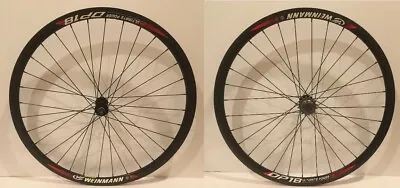 700C Bicycle Alloy Wheelset Fixed Gear Fixie 32mm Black Rim 32 Spokes Wheels • $159.99