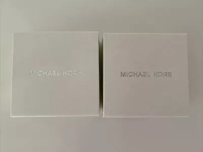 2 Michael Kors Jewelry Gift Box 4.5” X 4.5” X 1.75” • $14.99