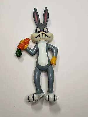 $10 • Buy Vintage 1976 Bugs Bunny Figure R Dakin Warner Brothers Plastic Jointed Posable