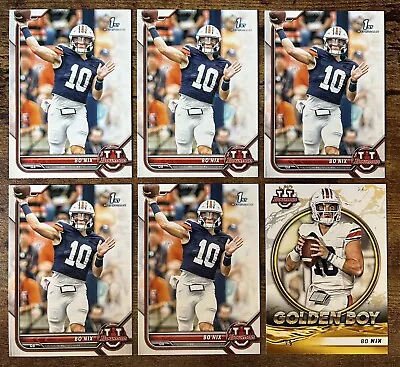 Bo Nix 2021-22 Bowman U 1st Bowman / Insert Lot X6 Auburn Tigers / Oregon Ducks • $4.99