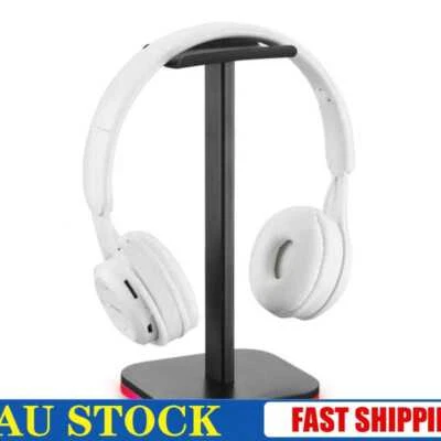 $14.95 • Buy RGB Gaming Headphone Stand Computer Over Ear Headset Desk Display Holder Hanger
