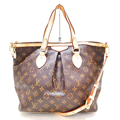 Louis Vuitton LV Tote Bag  Palermo PM Brown Monogram 3113808 • $61