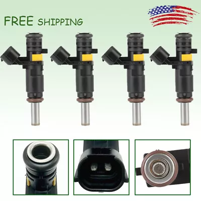 Set 4 Fuel Injector For Mini R55 R56 R57 R58 R59 R60 R61 Cooper 1.6L 13537528176 • $51.28