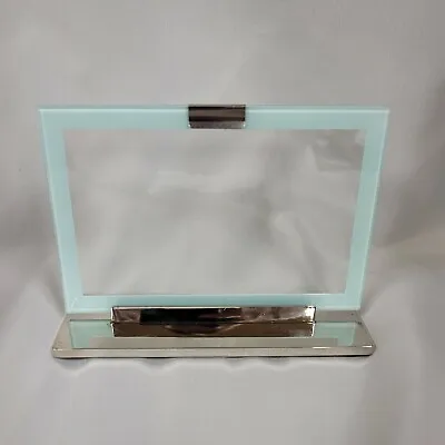 Michael Graves Design Metal Clip Picture Frame 4x6  Glass Double Sided • $9.99