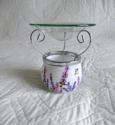 Yankee Candle Lavender Butterfly Wax Warmer Burner • £21