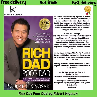 Rich Dad Poor Dad: What The Rich Teach Their Kids About Money That The Poor And • $16.49