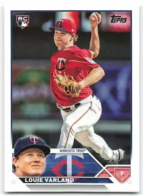 2023 Topps Series 2 Louie Varland #441 Minnesota Twins Rookie Card • $1.50