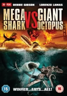 Mega Shark Vs Giant Octopus [DVD] [2009] New PAL Region 2 • £4.47