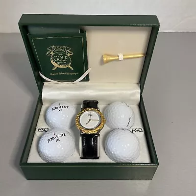 Vintage Movado ESQ Golf Watch Set. See Pics. Needs Battery • $99.95