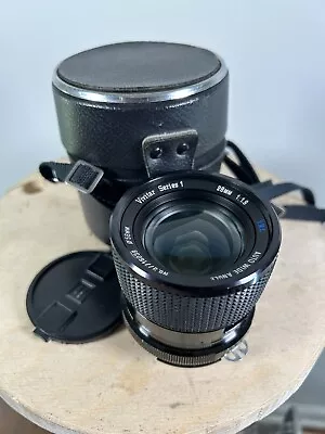 Vivitar Series 1 28mm F1.9 - Nikon AI Mount - With Case • $150