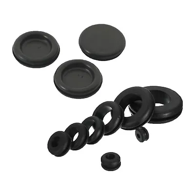 Blanking And Wiring Grommets Rubber Gromets Open Closed Grommet Blind Cable Bung • £1.89