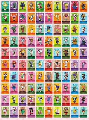 Animal Crossing Series 4 Amiibo Cards Brand New Pick And Choose - Free Shipping • $104.97