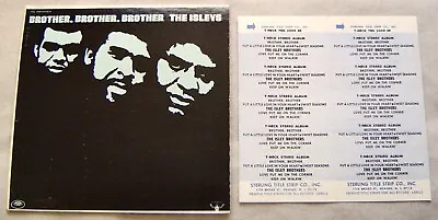  The Isleys - Brother Brother Brother  Picture Sleeve & Title Strips No Record • $3.95