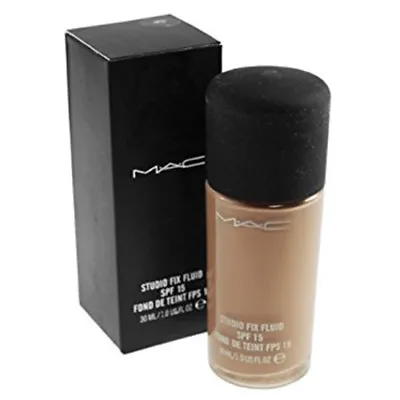 Mac Cosmetics Studio Fix Fluid Spf 15 Foundation 30 Ml 1 Oz Nib 100% Authentic • $49.99