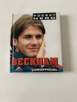 David Beckham Pocket Hero Miniature Hardback Picture  Book 1999 • £5