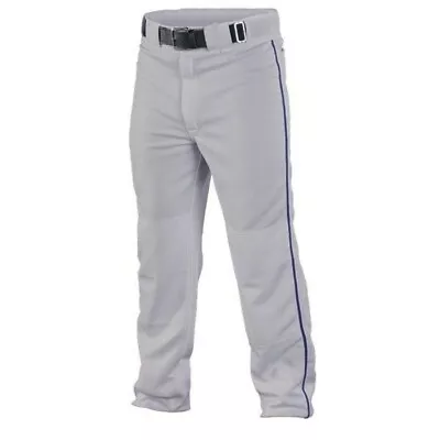 Easton Quantum Plus Grey With Royal Piped Pants Youth • $9.95