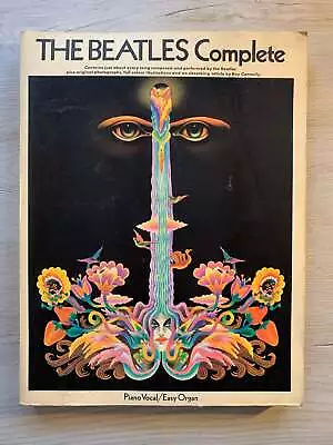 1975 The Beatles Complete Piano And Vocal Vintage Book Very Rare Book • $124.51