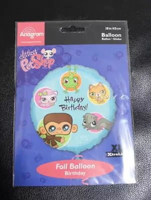 Littlest Pet Shop Mylar Balloon Anagram Balloon 18  Happy Birthday • $5