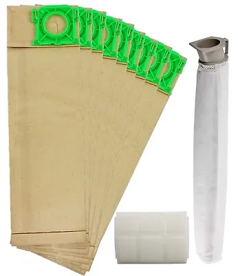 £9.50 • Buy Service Kit For Sebo Vacuum Cleaner 10 Dust Hoover Bags +  Filters X4 , X5, X7