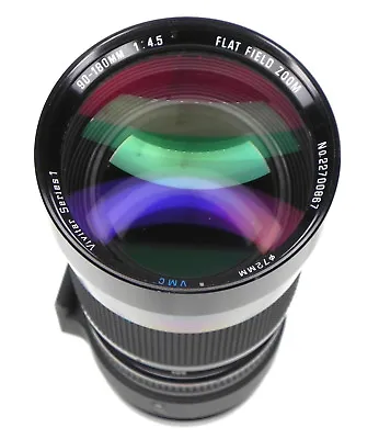 Vivitar Series 1 90-180mm F4.5 Flat-Field Macro Zoom Minolta SR Mount  #22700867 • $535