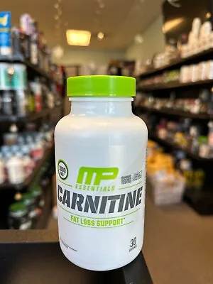 MusclePharm Carnitine 60 Caps Fat Loss Support  Free Shipping 2024 Expiry • $9.99