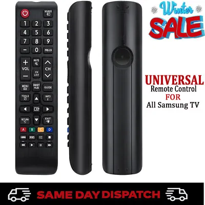 Universal Replacement Remote Control Compatible For All Samsung TV LCD LED 3D 4K • £3.27