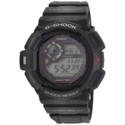 CASIO Mudman G-Shock G-9300-1DR Black Tough Solar • $174.98