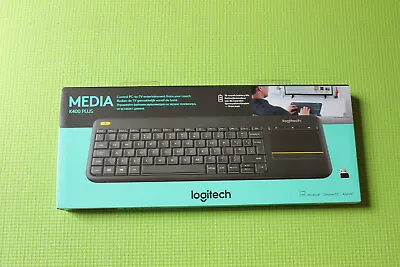 Logitech K400 Plus Wireless Livingroom Keyboard With Touchpad [QWERTY UK Layout] • $77
