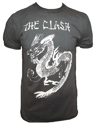 £41.06 • Buy Cool Amplified The Clash Tattoo China Tour Dragon Rock Star Vintage T-shirt M
