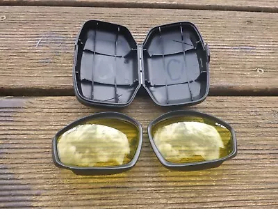 £2.99 • Buy British Army Surplus Issue Ess V12 Advancer Goggles Replacement Lenses Yellow
