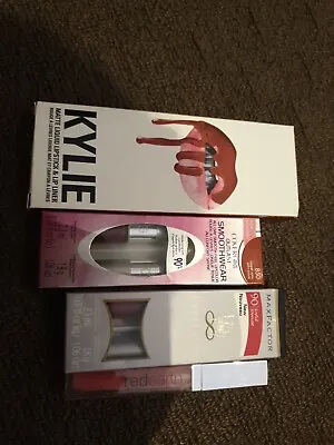 Mixed Lot Cosmetics - Kylie Matte Lipstick & Liner Dolce K Covergirl Red Earth • $40