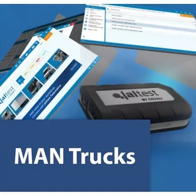 Jaltest Man Truck Diagnostic Solution Tool Hardware Software Kit Dhl Express • $2900