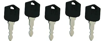 5 Doosan Daewoo Forklift Skid Steers Ignition Keys  P/N #D554212 • $11.79