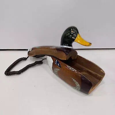 Vintage Wooden Duck Phone • $9.99