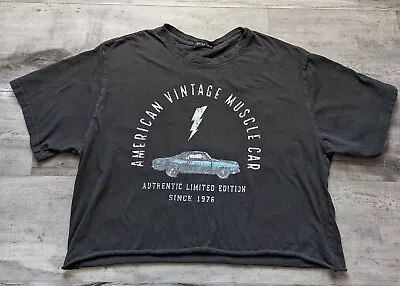 Zutter USA American Vintage Muscle Car Cropped T-shirt Medium • $12
