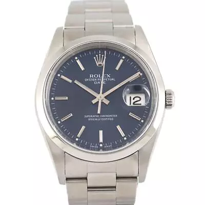 Authentic ROLEX Oyster Perpetual Date 15200 SS Automatic Serial Info:D Serial... • $4206.25