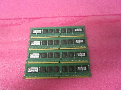 $79.88 • Buy 8GB 4x2GB PC2-5300E ECC Unbuffered DDR2 667 Server Memory KINGSTON KVR667D2E5/2G