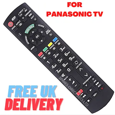 Aftermarket Panasonic Remote Control For TXP42G10B TX-P42G10B Plasma TV • £8.95