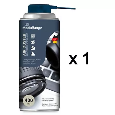£5.99 • Buy 1 X Compressed Air Duster Spray Flammable 400ml Cleans Laptop, Keyboard Printer