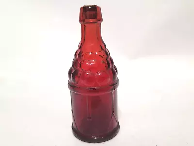 Wheaton Nj Red 3 1/4  Glass Bottle Grape Bottle • $8.99