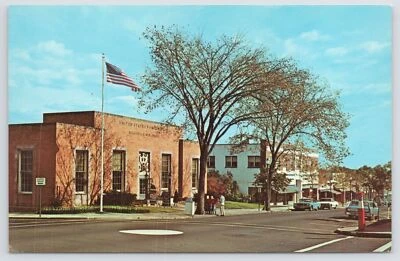 $3.50 • Buy Ridgewood New Jersey~Bergen Co~Part Of Business District~Post Office~Vintage PC