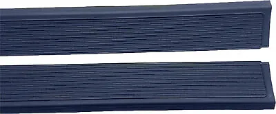 Mercedes-Benz R/C W107 SL - SLC Pair Rubber Door Sill Mats Protection -Dark Blue • $75.14