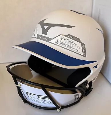 Mizuno F6 Adult Fastpitch Softball Batting Helmet With Mask L/XL • $59.99