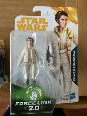 Star Wars Princess Leia Organa 3.75  Force Link 2.0  Action Figure Toy • £14.99