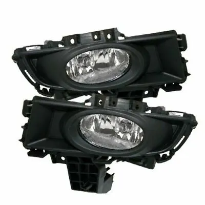 Spyder Fit Mazda 3 2007-2008 4Dr OEM Fog Lights W/Switch - Clear • $81.59