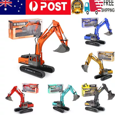 Excavator Kids Gift Metal Construction Truck Car Model Toy Excavator Digger • $13.25