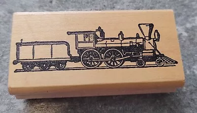 Locomotive Train Caboose Rubber Stamp $10 • $10