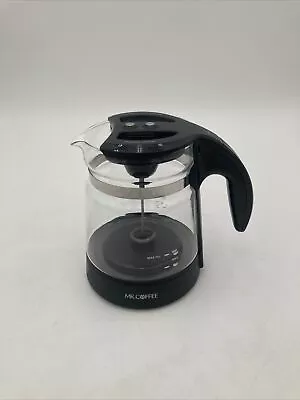 Mr. Coffee Cafe Latte Maker BVMC-EL1 Replacement Carafe W Lid & Whisk Tested • $109.99